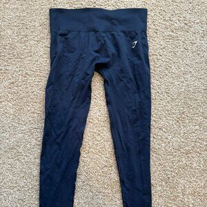 Gymshark Navy Womens Everyday Seamless Leggings